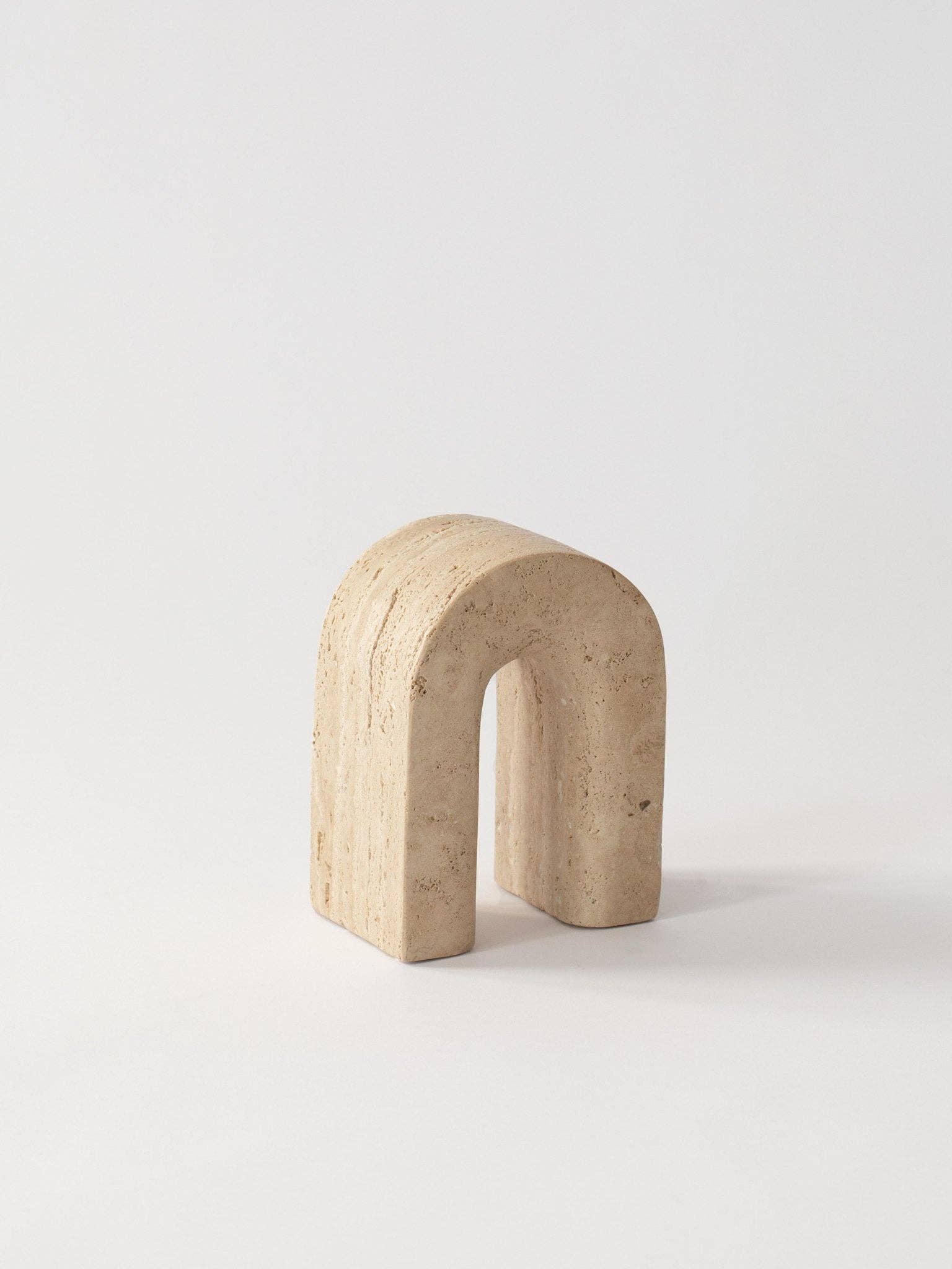 Travertijn boekensteun