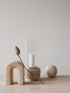 Travertijn boekensteun